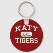 ケイティ – タイガース – ケイティ高校 – ケイティテキサス州 キーホルダー (正面)