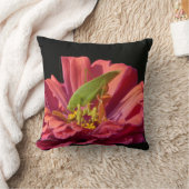 ケイディドオン《植物》百日草 クッション (ブランケット)