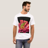 ケイディドオン《植物》百日草 Tシャツ (正面フル)