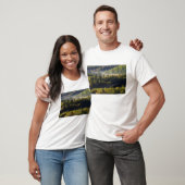 ケイディーズ・コーブの森林の空中写真 グレート・スモーキー Tシャツ (ユニセックス)