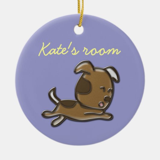 ケイトの部屋 セラミックオーナメント (正面)