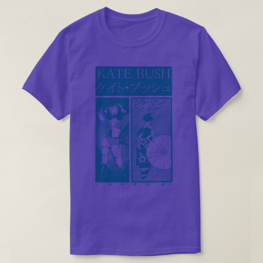 ケイトオリジナルレトロエステティックファンアートデザイン Tシャツ (デザイン正面)