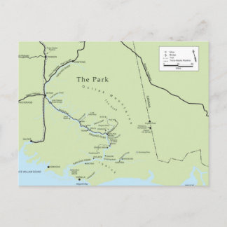 ケイトシュガク公園はがき ポストカード