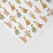 ケイトビクトリアングリーンウェイガールフラワーヴィンテージ子 薄葉紙 (詳細)