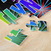 ケイトリンさん、お誕生日おめでとう！ ジグソーパズル (側面)