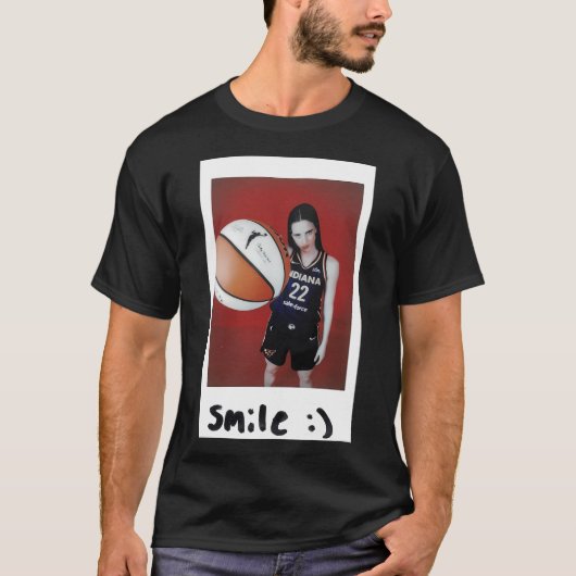 ケイトリンクラークインディアナ熱 Tシャツ (正面)