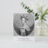 ケイトリン女王 1792年刊 ポストカード (スタンド正面)