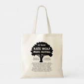 ケイト・ウルフミュージックフェスティバル2022 – トートバッグ (裏面)