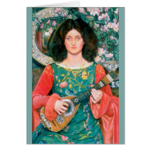 ケイト・バンス メロディ / ミュージカ 1895-1897 グリーティングカード