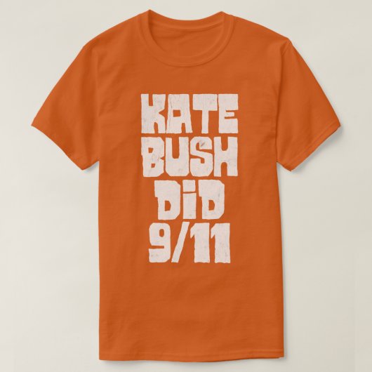 ケイト・ブッシュが Tシャツ (デザイン正面)
