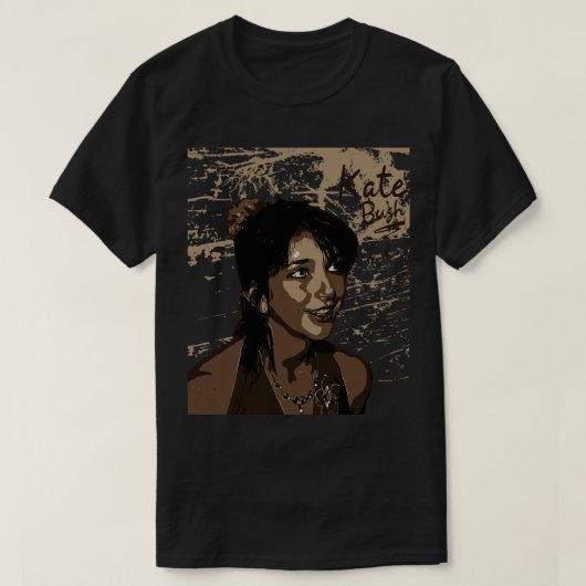ケイト・ブッシュ1 Tシャツ (デザイン正面)