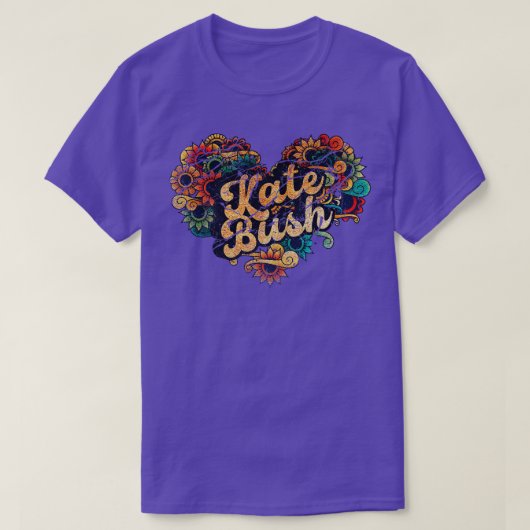 ケイト・ブッシュ Tシャツ (デザイン正面)