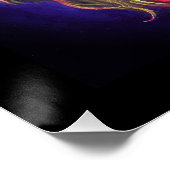 ケイト・ベッキンセールポートレートポップ・アートのインアートスタイル ポスター (コーナー)