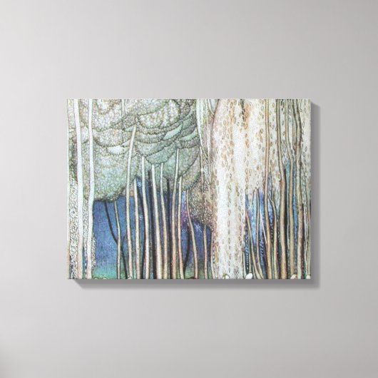 ケイニエルセンオブザディブザー踊りプリンセス キャンバスプリント (正面)