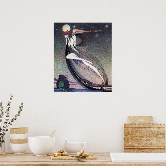 ケイニールセンによるこの良い妖精 ポスター (キッチン)