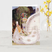 ケイニールセンシンデレラのおとぎ話 カード (黄色い花)