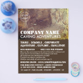 ケイビングアドベンチャーズフ広告ライヤー チラシ (シングル)