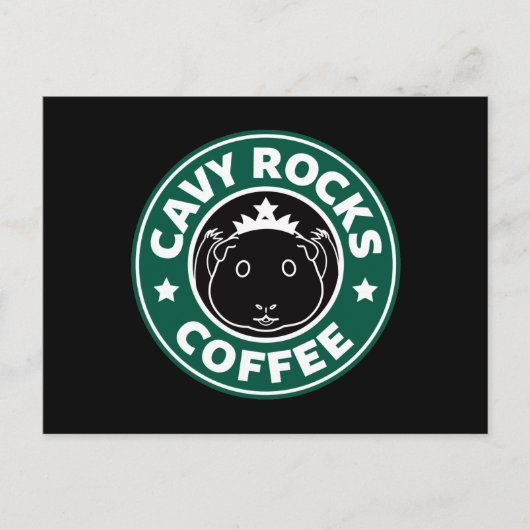 ケイビーロックスコーヒーはがき ポストカード (正面)