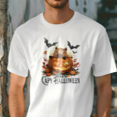 ケイピハロウィーンケイピバラハロウィンをおもしろい持つ Tシャツ