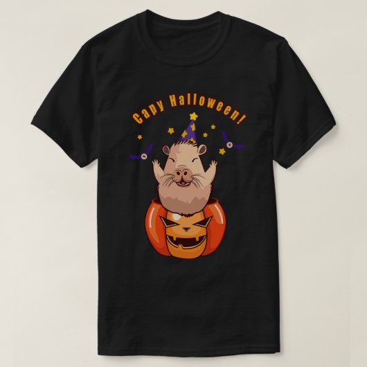 ケイピハロウィーン Tシャツ (デザイン正面)