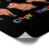 ケイピバラメリークリスマス ポスター (角)