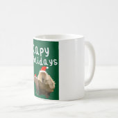 ケイピホリデーズケイピバラクリスマス コーヒーマグカップ (正面右)