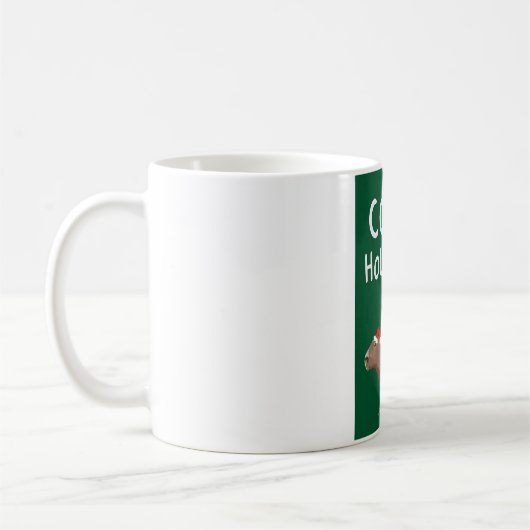 ケイピホリデーズケイピバラクリスマス コーヒーマグカップ (左)
