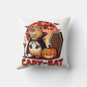 ケイピーこうもりカピバラハロウィーン クッション (裏面)