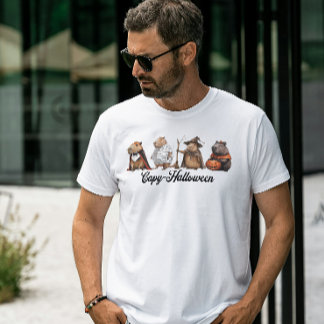 ケイピーハロウィーンキャピバラおもしろいハロウィンTシャツ Tシャツ