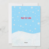 ケイピーホリデーズカッおもしろいカピバラプンフラット シーズンカード (裏面)