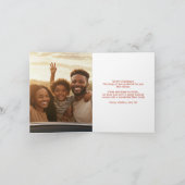 ケイピーホリデーズキュートケイピーバラメリークリスマスフォト シーズンカード (内部)