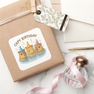 ケイピー誕生日 スクエアシール
