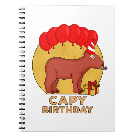 ケイピー誕生日 ノートブック (正面)