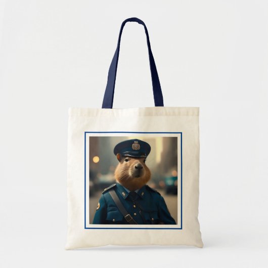 「ケイピー警部冷静な警官」 トートバッグ (正面)