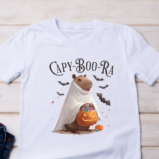 ケイピー・ブーラ・ケイピバラおもしろいハロウィーンTシャツ Tシャツ