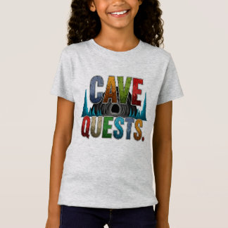 ケイブクエスト女性冒険グラフィックTシャツ Tシャツ