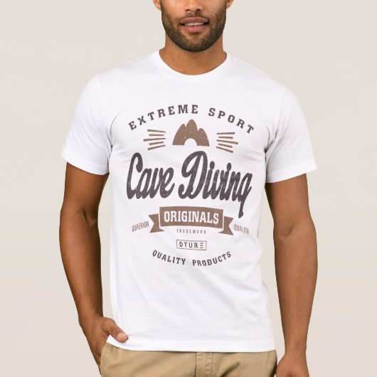 ケイブダイビングTシャツ Tシャツ (正面)