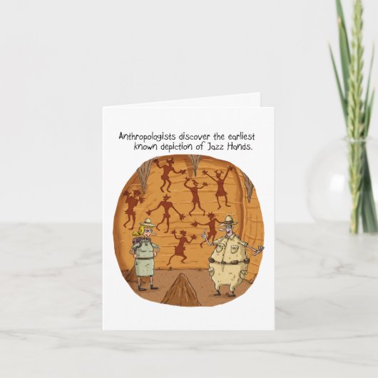 ケイブマンジャズハンズ カード (正面)