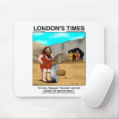 ケイブマン・クラブ登場… 面白いギフト＆Tシャツ マウスパッド (マウス)