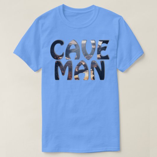 ケイブマン Tシャツ (デザイン正面)