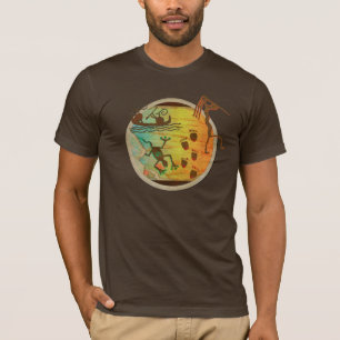 ケイブレジデンツ先住民ユニセックスアメリカンALL TEES Tシャツ