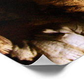 ケイブ形成プリント ポスター (角)