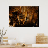 ケイブ形成プリント ポスター (キッチン)