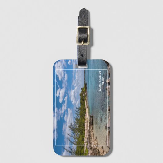 ケイマン島 ラゲッジタグ (正面縦)