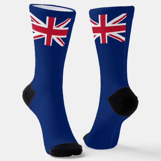 ケイマン諸島の旗 ソックス (傾斜あり)