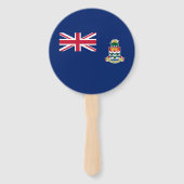 ケイマン諸島の旗 ハンドファン (裏面)