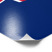 ケイマン諸島の旗 フォトプリント            (角)