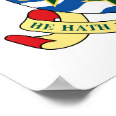 ケイマン諸島の紋章 ポスター (角)