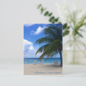 ケイマン諸島の7マイルビーチ ポストカード (スタンド正面)