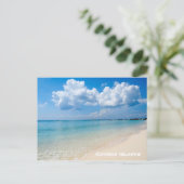 ケイマン諸島はがき – セブンマイルビーチ ポストカード (スタンド正面)